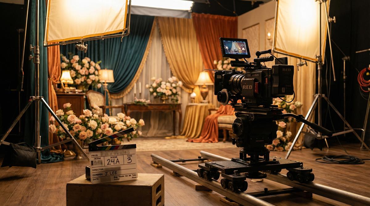 免费看片传媒原创影视作品《光影之约》幕后制作传媒教程